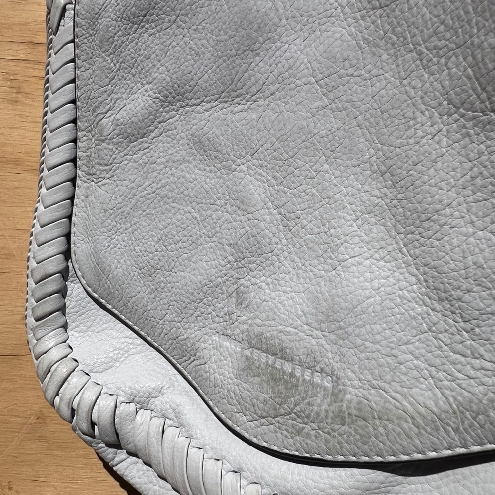 Aimee Kestenberg whiteLeather Whipstitch Crossbody Bag with Empathy Lining - Picture 4 of 10